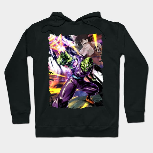 PICCOLO ANIME MERCHANDISE Hoodie by Rons Frogss